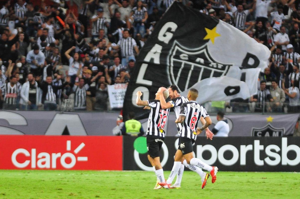Fotos da partida entre Atltico e Fortaleza, pela ida da semifinal da Copa do Brasil, no Mineiro
