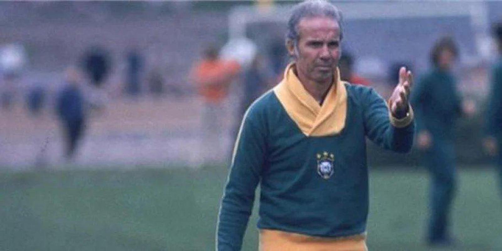 Mario Jorge Lobo Zagallo, tcnico da Seleo Brasileira nas Copas do mundo em 1970, 1974 e 1998
