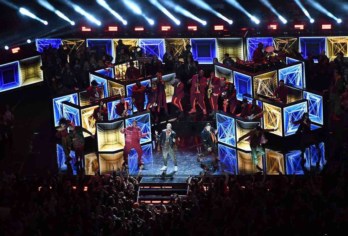 Show do intervalo do Super Bowl LII, em Minneapolis, teve apresentao de Justin Timberlake