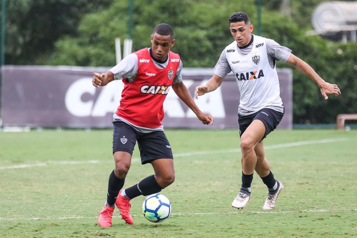 Jogadores do Atltico se reapresentaram na tarde desta segunda-feira aps vitria sobre o Cruzeiro