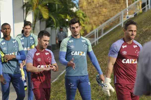 Imagens do treino do Cruzeiro desta quinta-feira, 12 de julho, na Toca da Raposa II