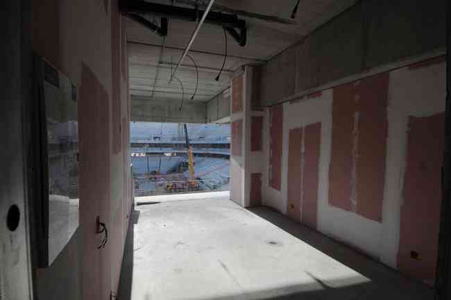 Futuro estádio do Galo, Aena MRV está com 60% das obras concluídas