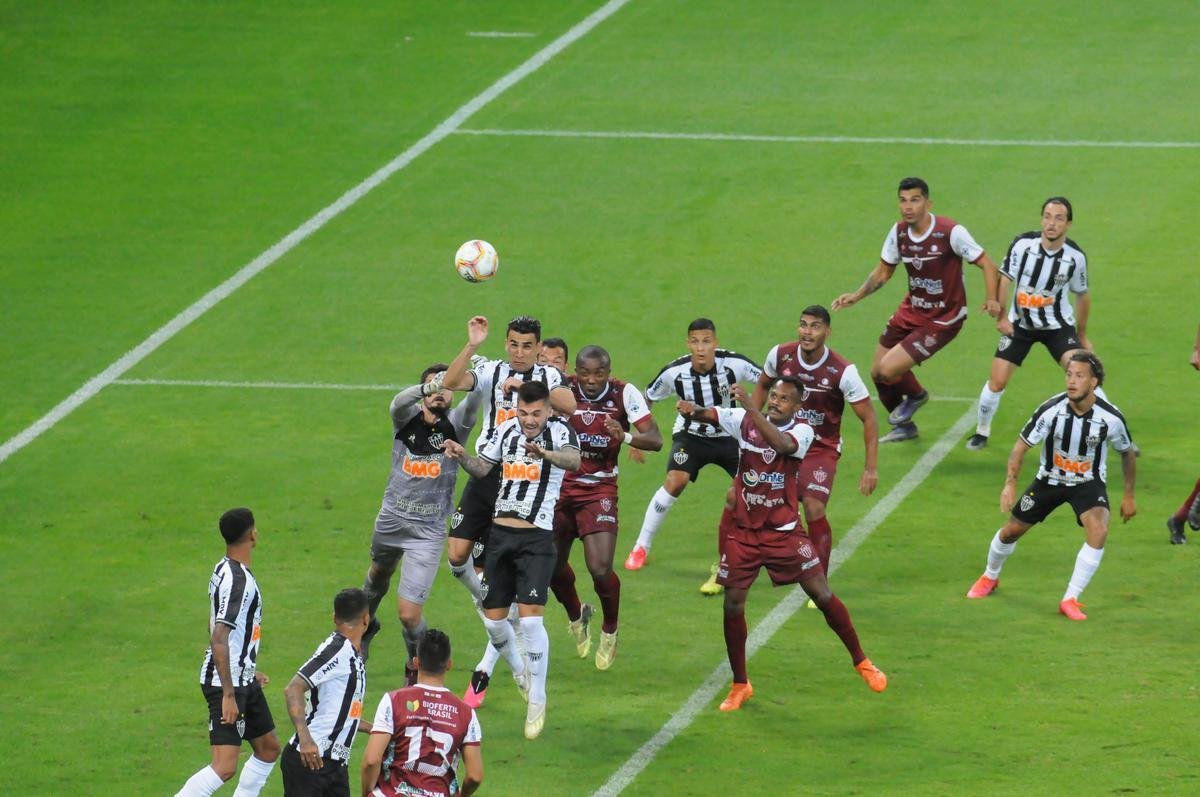 Fotos da goleada do Atltico sobre o Patrocinense, no Mineiro, pela 11 rodada do Mineiro