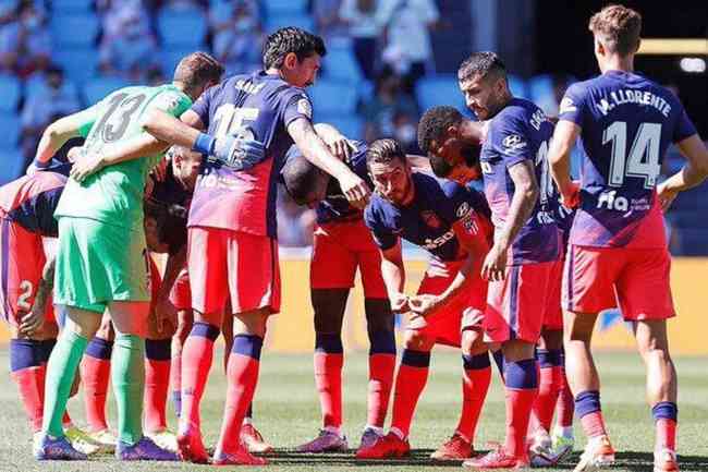 Atltico de Madrid entrou em campo pela primeira vez no torneio 