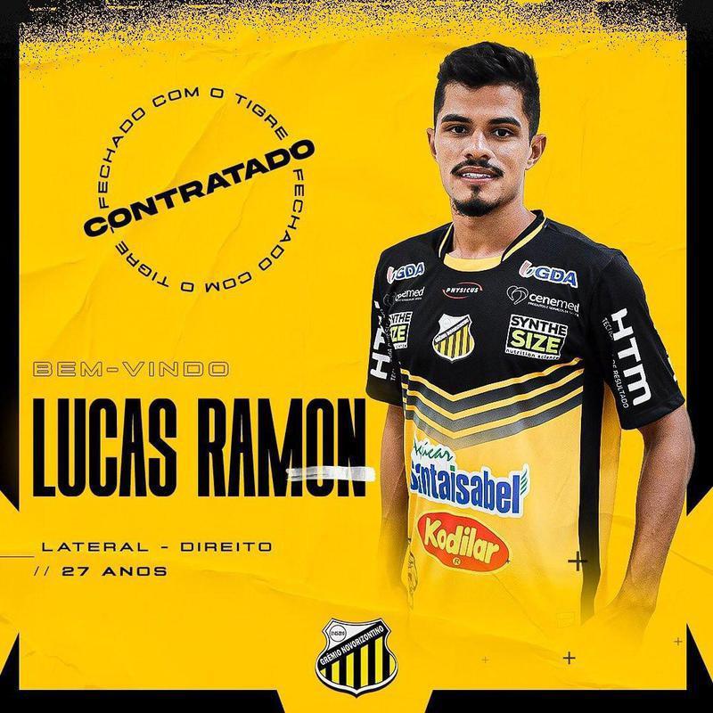 Lucas Ramon, lateral-direito (Novorizontino)