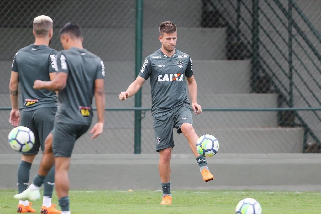 Na Cidade do Galo, elenco atleticano fez ltima atividade antes de enfrentar a Chape pela Copa do Brasil