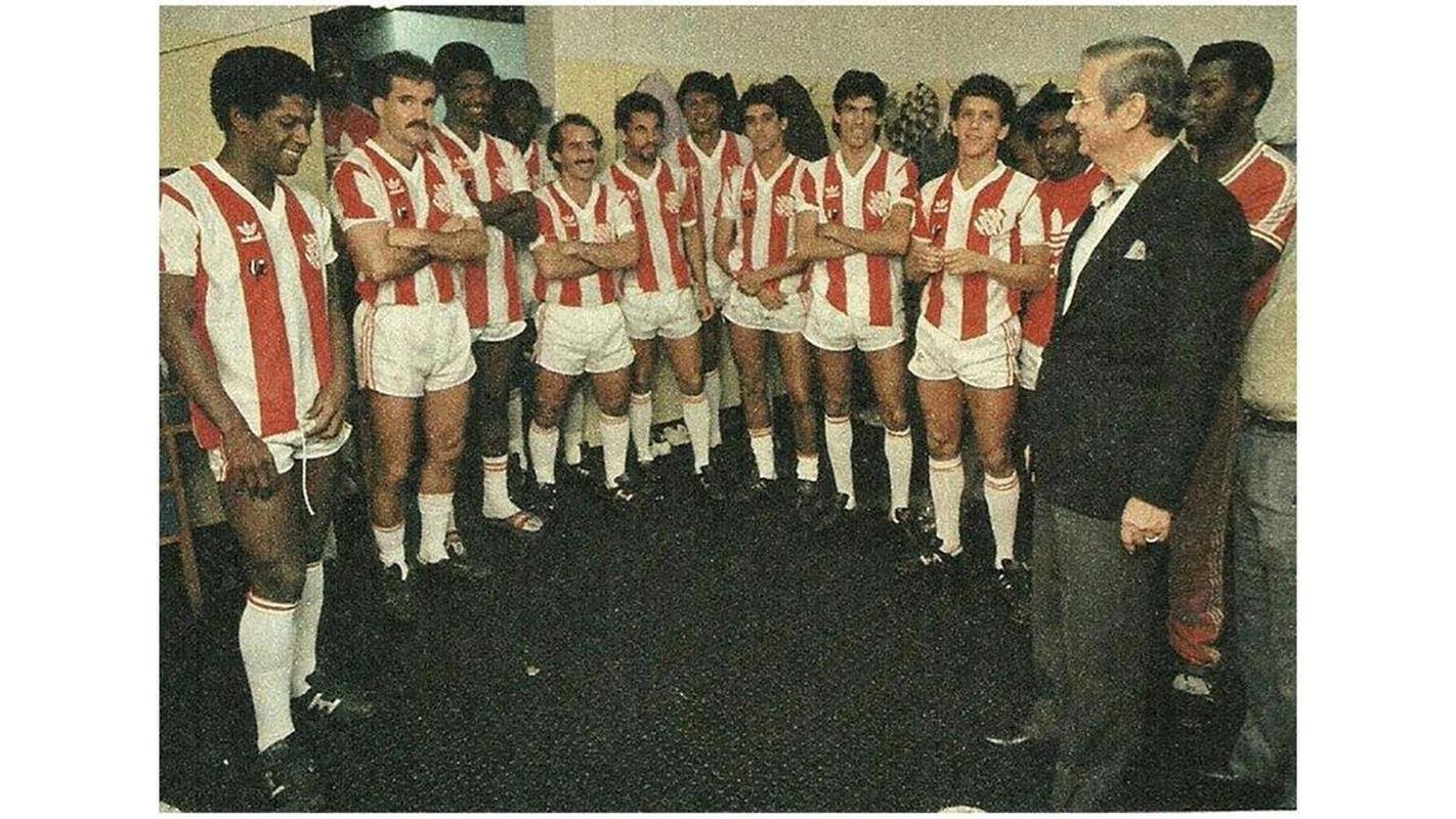 O Bangu estreou na Libertadores em 1 de maio de 1986