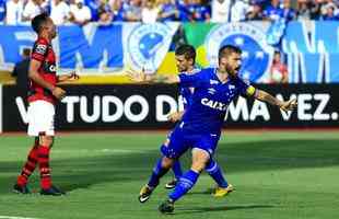 Confira imagens da partida entre Atltico-GO e Cruzeiro
