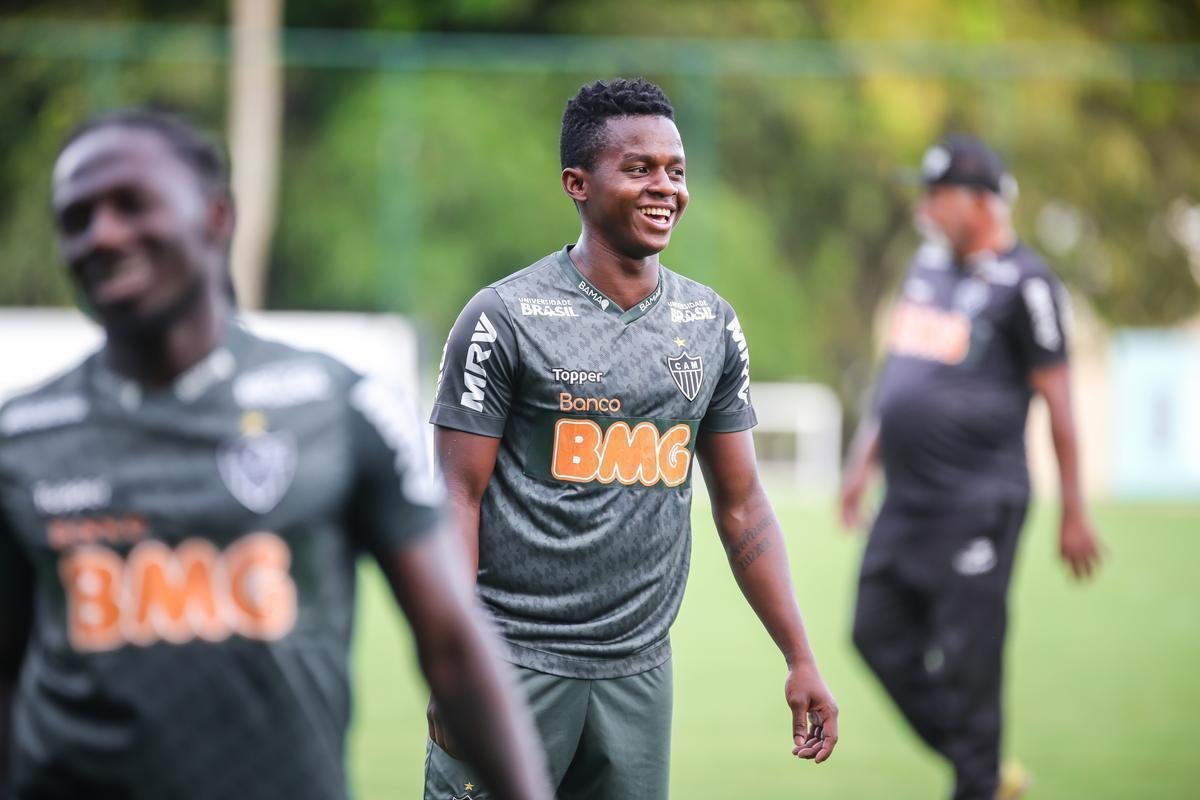 Atltico treinou nesta tera-feira, na Cidade do Galo