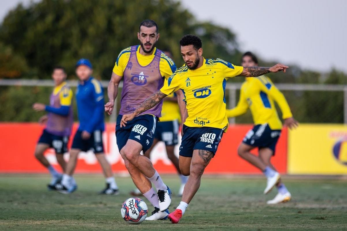 Fotos do treino do Cruzeiro desta quinta-feira (8/7)