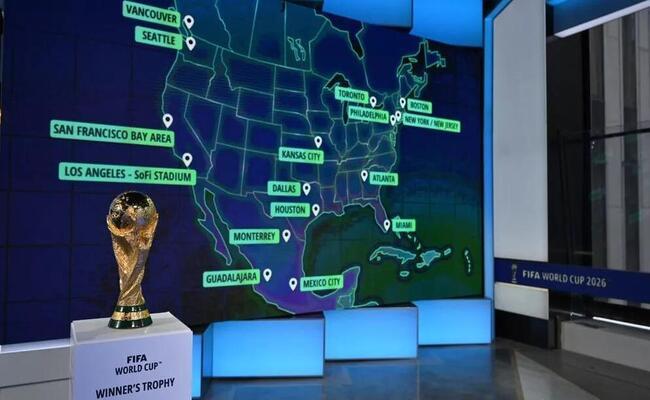 Saiba onde vai ser a Copa do Mundo de 2026