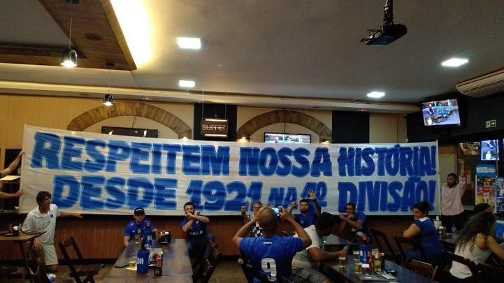 'Redutos Celestes' pelo mundo protestaram contra dirigentes do Cruzeiro