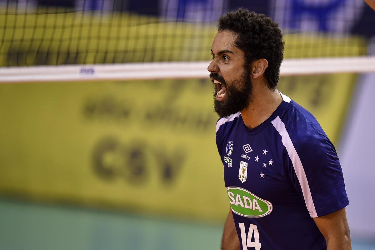 Cruzeiro e UPCN Bolvar Voley fizeram a final do Campeonato Sul-Americano de Clubes de Vlei, no Ginsio do Riacho, em Contagem