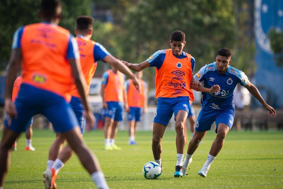 Fotos do treino do Cruzeiro desta quarta-feira, 21 de agosto, na Toca da Raposa II