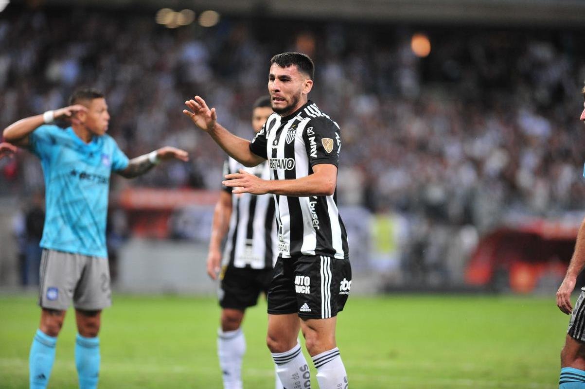 Fotos do jogo entre Atltico e Emelec, no Mineiro, em Belo Horizonte, pelas oitavas de final da Copa Libertadores 2022