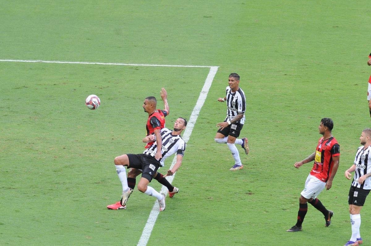 Fotos do jogo entre Atltico e Pouso Alegre, no Mineiro, em Belo Horizonte, pela oitava rodada do Campeonato Mineiro de 2021