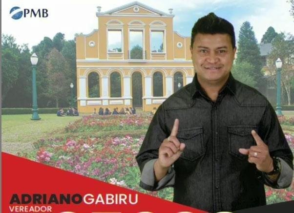 Ex-meia de Athletico-PR, Cruzeiro e Internacional, Adriano Gabiru (PMB) recebeu 283 votos para vereador em Curitiba e no foi eleito.