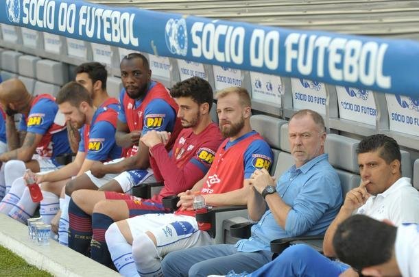 Fotos do jogo entre Cruzeiro e So Paulo
