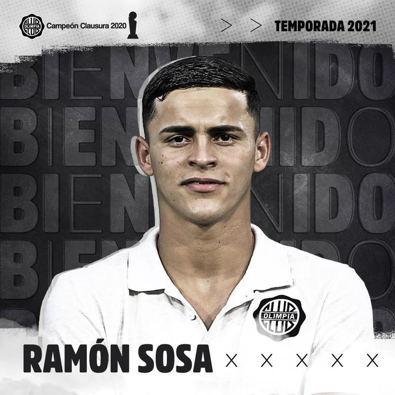 Ramón Sosa, meia (Olimpia, do Paraguai)