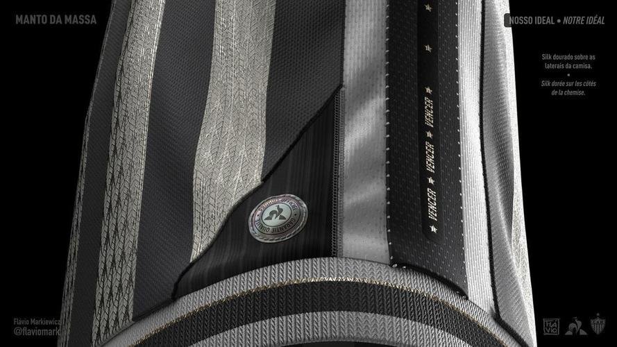 Camisa desenhada por Flvio Markiewicz ganhou o concurso 'Manto da Massa'