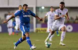 Cruzeiro venceu o Santos por 1 a 0, neste domingo, em partida vlida pela terceira rodada do Brasileiro