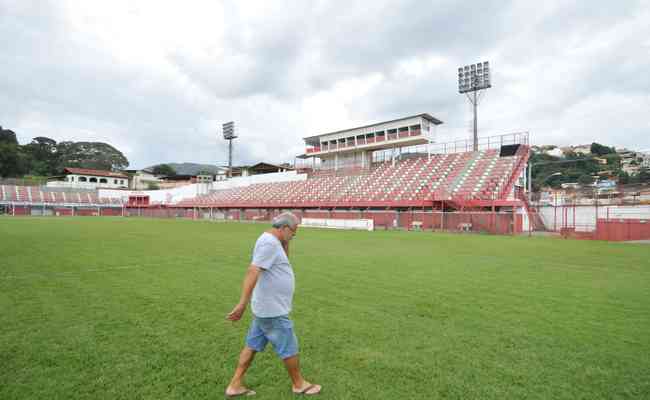 Estádio Municipal Castor Cifuentes (ou Alçapão do Bonfim), em Nova Lima, voltará a receber jogos do Villa Nova