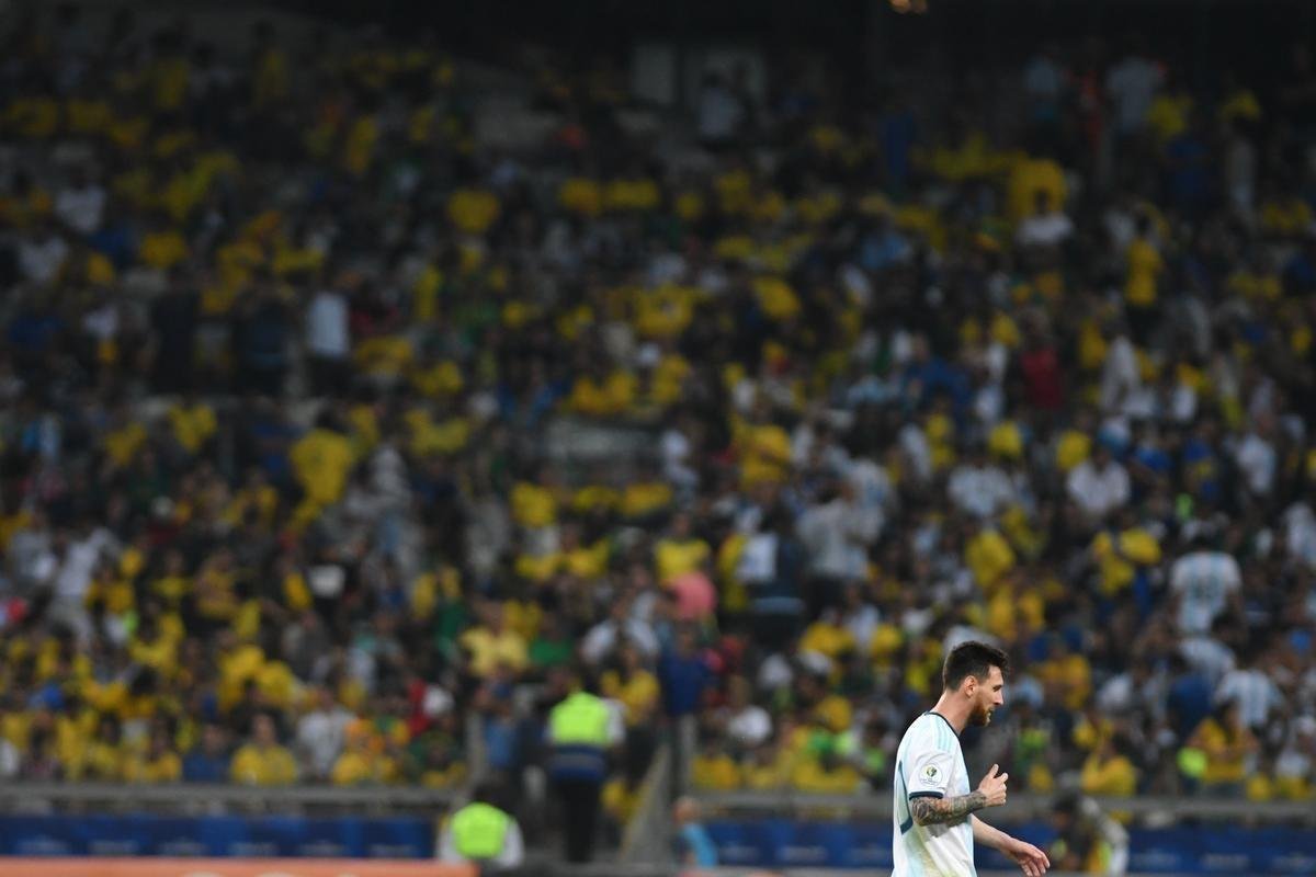 Equipes se enfrentaram pela semifinal da Copa Amrica, em Belo Horizonte