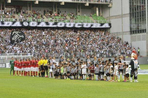 Fotos da torcida do Atltico na partida contra o Boa Esporte