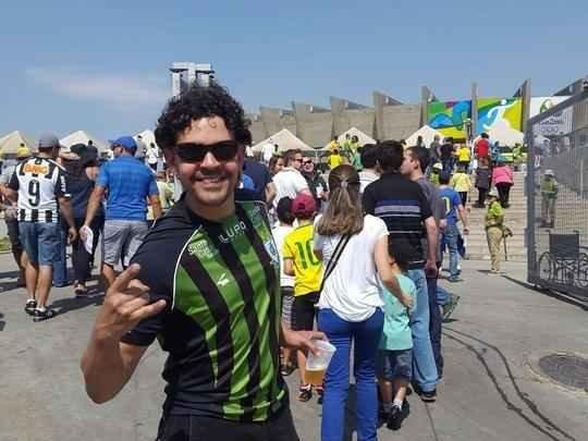 Torcedores de diferentes clubes marcam presença no Mineirão na Rio'16