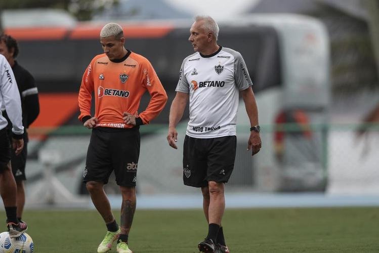 No centro de treinamento do Exrcito, na Urca, no Rio de Janeiro, Atltico realiza ltimo treino antes de encarar o Flamengo pelo Brasileiro