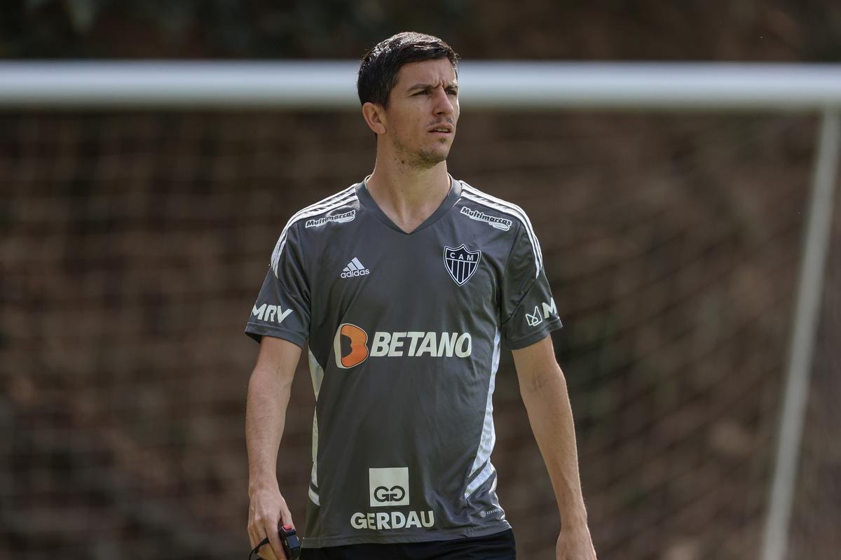 Fotos do ltimo treino do Atltico antes do jogo contra o Botafogo