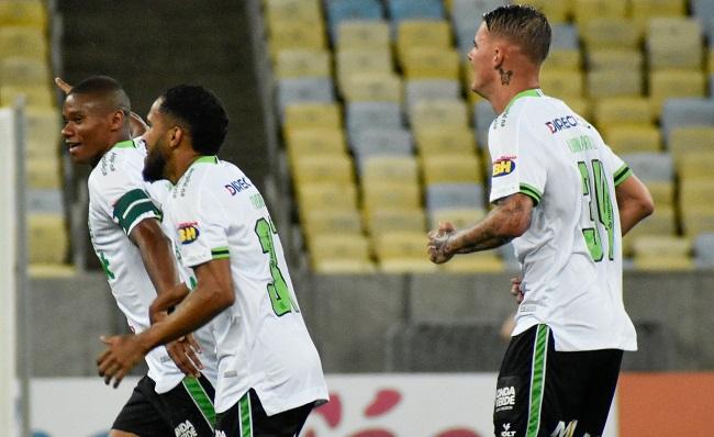 Amrica venceu o Fluminense no Maracan e atingiu marcas importantes no Brasileiro
