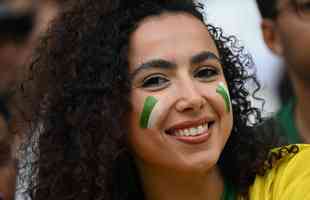 Polnia x Arbia Saudita: fotos da torcida no jogo da Copa do Mundo