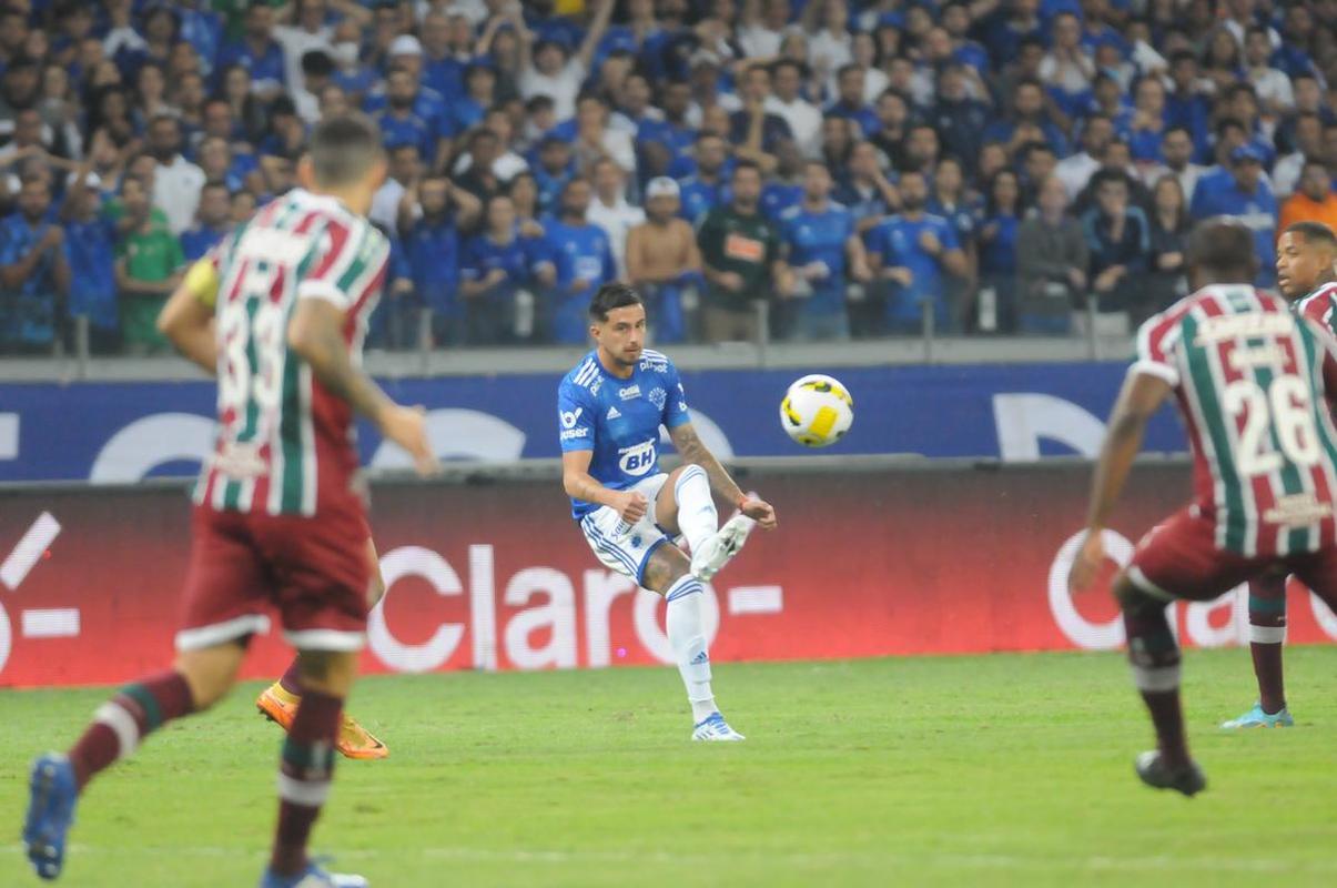 Fotos do jogo de volta das oitavas de final da Copa do Brasil, no Mineiro, entre Cruzeiro e Fluminense (Juarez Rodrigues/EM/DAPress)