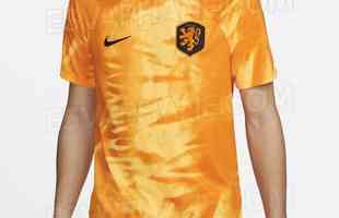 A provvel camisa I da Holanda para a Copa do Mundo foi desenvolvida pela Nike e divulgada de forma antecipada pelo portal Esvaphane