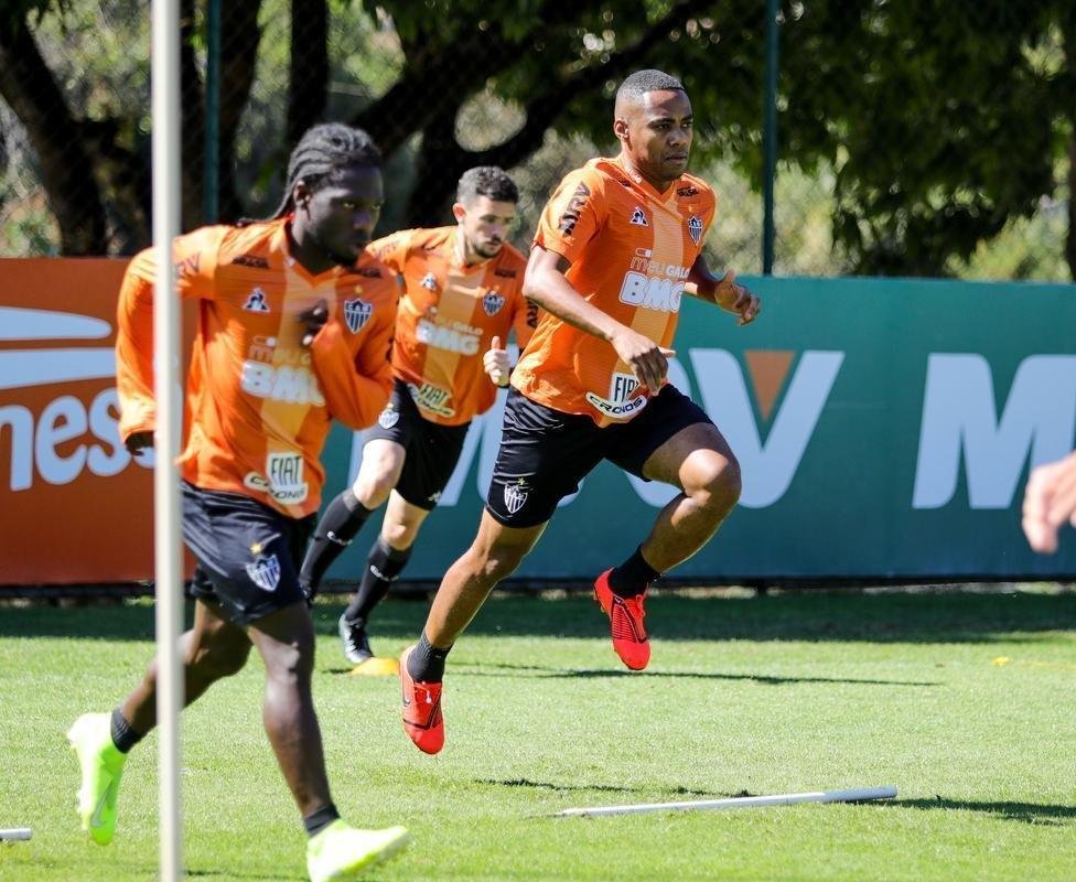 Atltico fez, nesta sexta, ltimo treino antes do duelo na Arena da Baixada