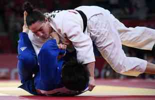 Mayra Aguiar venceu a sul-coreana  Hyunji Yoon com ippon e conquistou a medalha de bronze em Tóquio