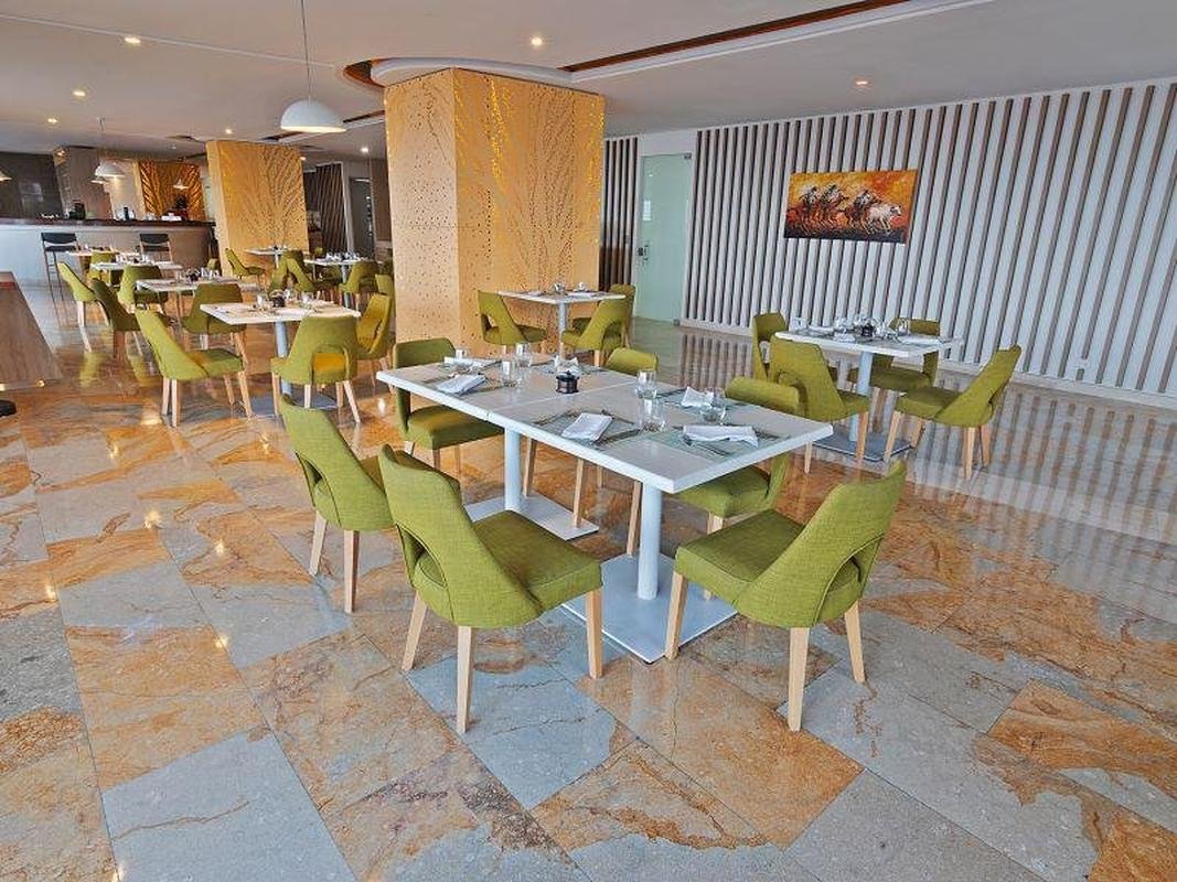 Fotos do Sonesta Hotel, local em que o Amrica est hospedado em Ibagu, na Colmbia, para enfrentar o Tolima, pela Copa Libertadores