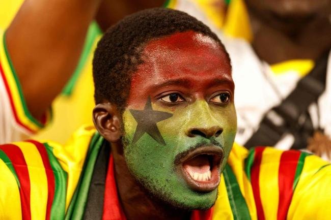 Imagens da torcida no confronto entre Portugal e Gana, pelo Grupo H da Copa do Mundo.