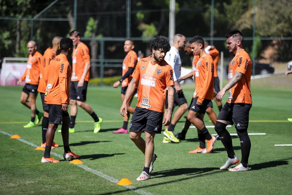 Atltico fez, nesta sexta, ltimo treino antes do duelo na Arena da Baixada