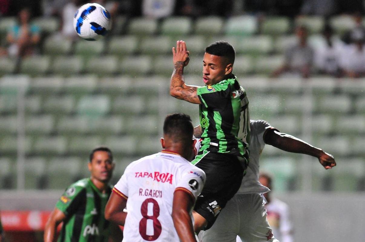 Fotos do jogo entre Amrica e Tolima, no Independncia, em Belo Horizonte, pela terceira rodada do Grupo D da Copa Libertadores 2022