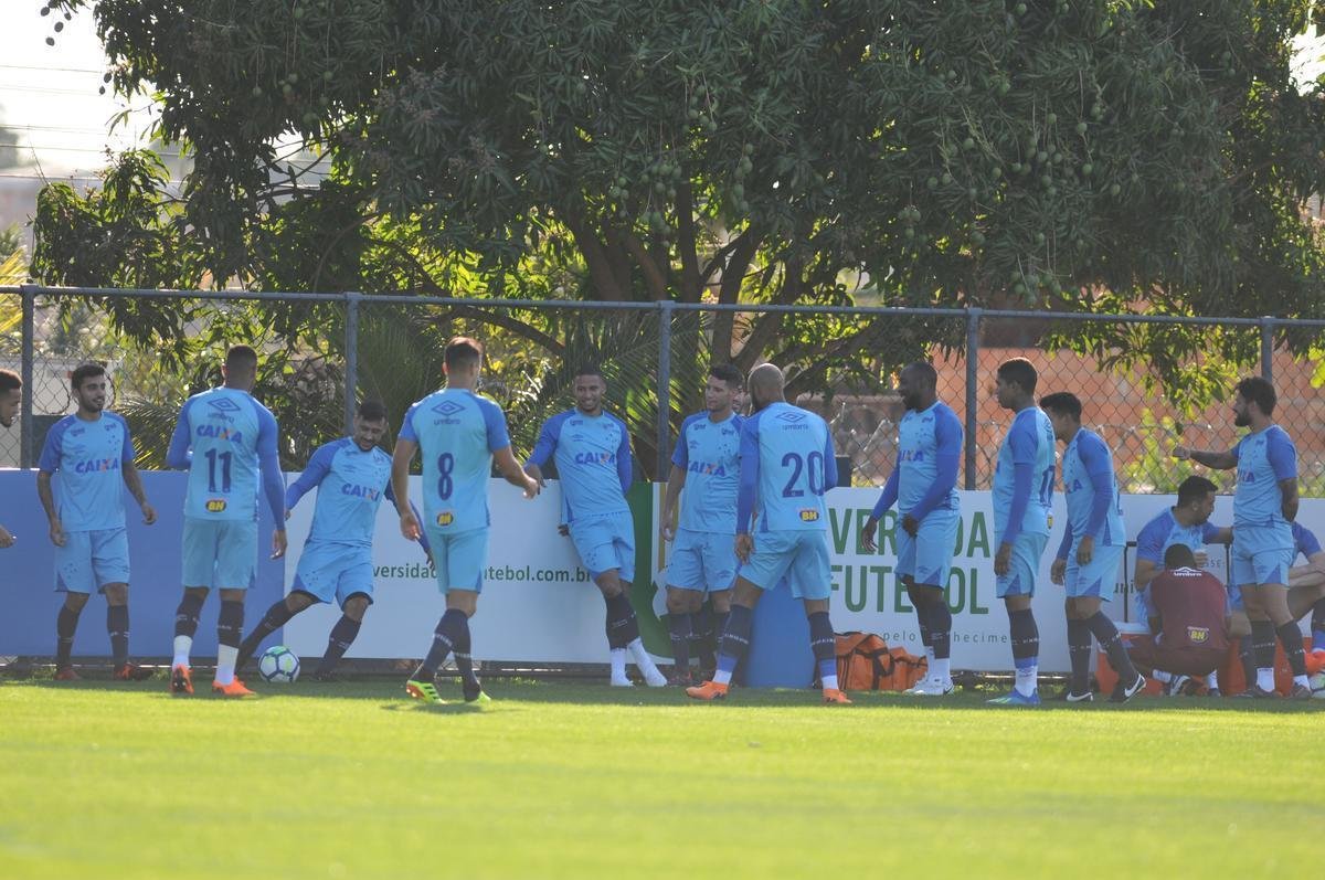 Fotos do treinamento do Cruzeiro desta quarta-feira (18/07)