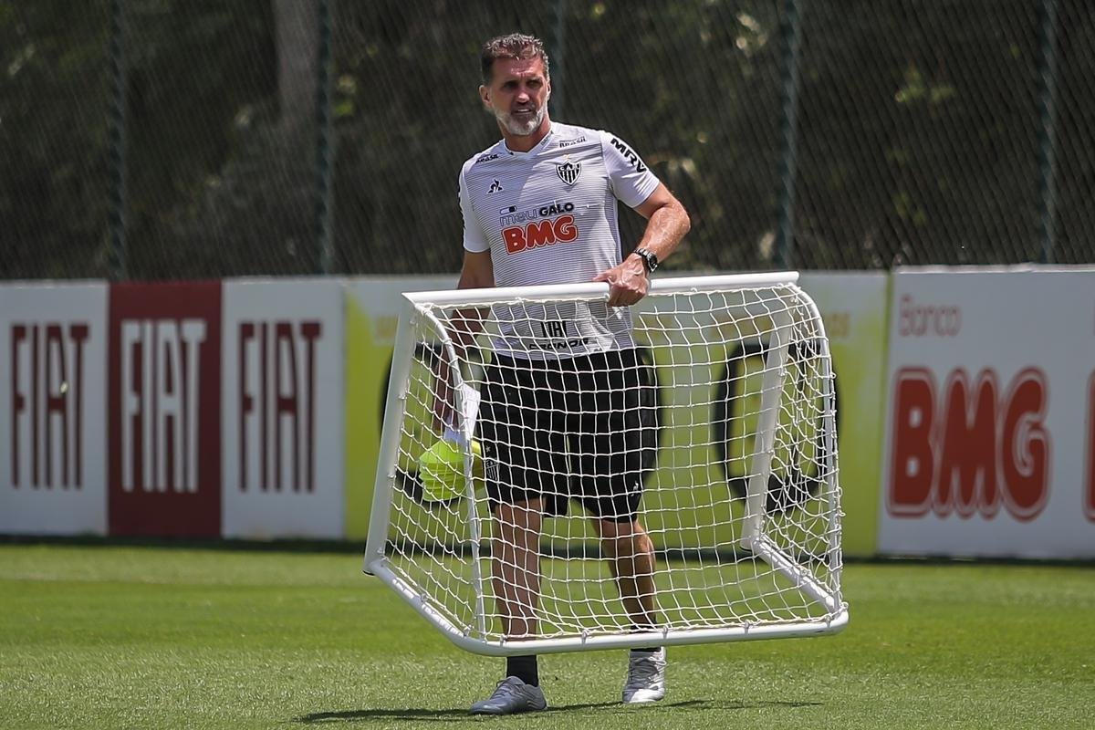 Atltico encerra preparao para encarar o Cruzeiro