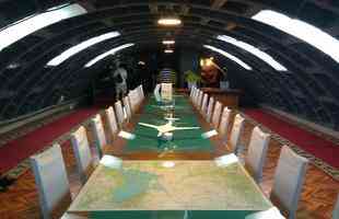 O bunker foi construdo a mando de Joseph Stalin depois da Segunda Guerra Mundial 