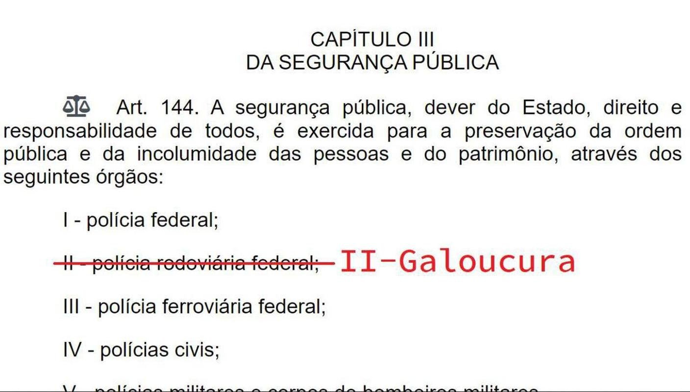 Galoucura foi celebrada pelos crticos dos atos antidemocrticos em todo o Brasil