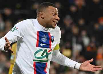 Paris Saint-Germain venceu o Pays de Cassel por 7 a 0, no Stade Félix-Bollaert; Gols do confronto foram marcados por Mbappé (cinco vezes), Neymar e Soler