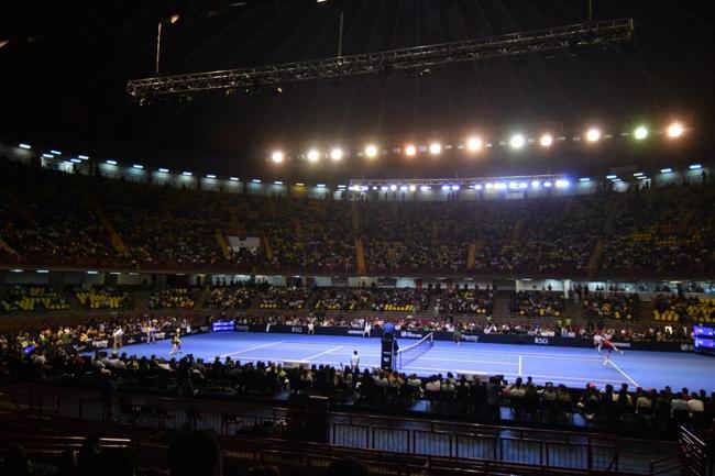 Ginásio Mineirinho, em BH, recebeu duelo histórico que fez parte da turnê do espanhol Rafael Nadal na América do Sul. Ele enfrentou o norueguês Casper Ruud, número 3 do mundo. No Brasil, apenas a capital mineira recebeu o multicampeão