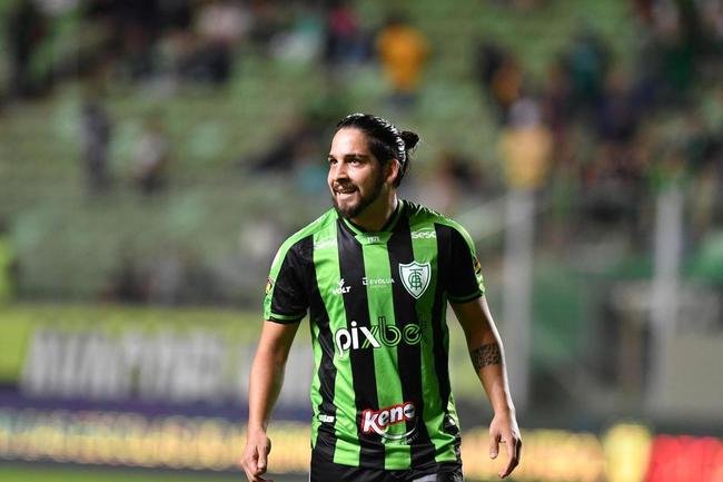 Fotos do jogo entre Amrica e Corinthians