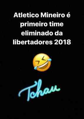 Zoeira: fora da Copa Libertadores, Atlético vira alvo de 