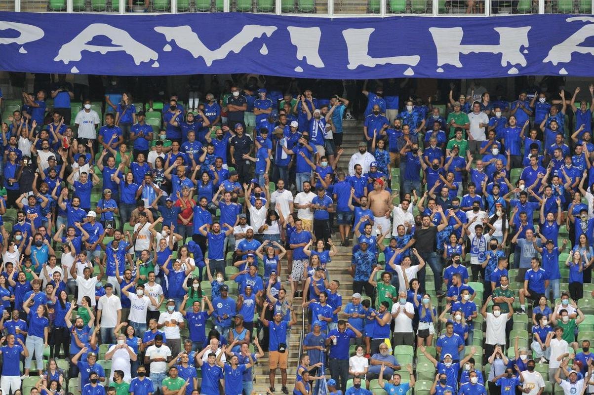 Fotos do jogo entre Cruzeiro e Uberlndia, no Independncia, em BH, pela stima rodada do Campeonato Mineiro de 2022
